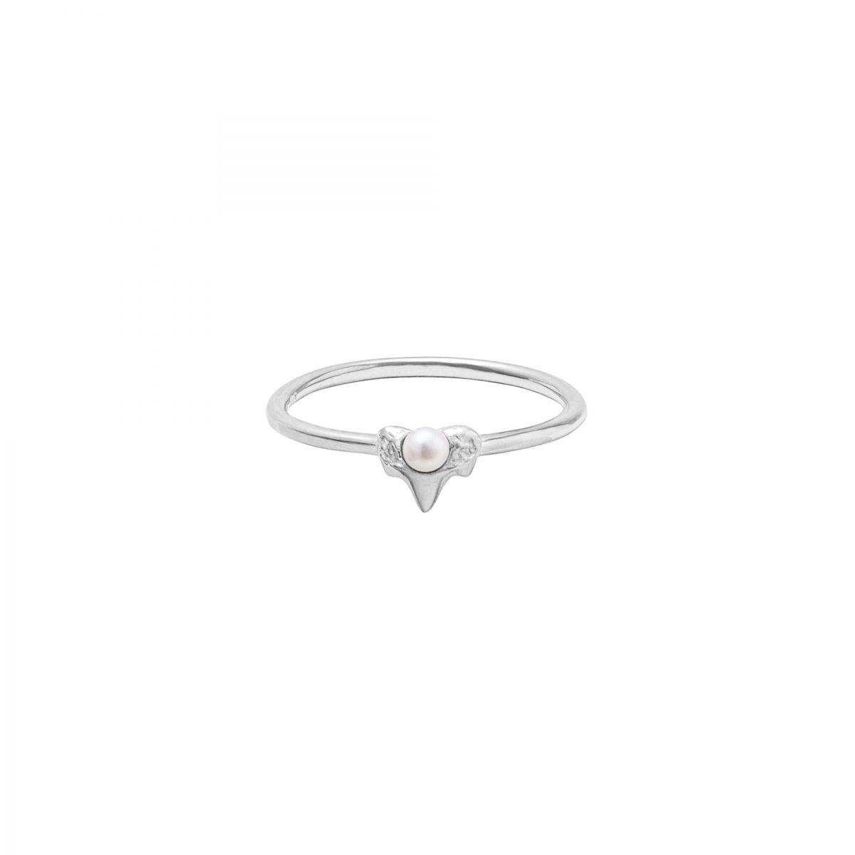 Antipearle Petite A Ring Silver